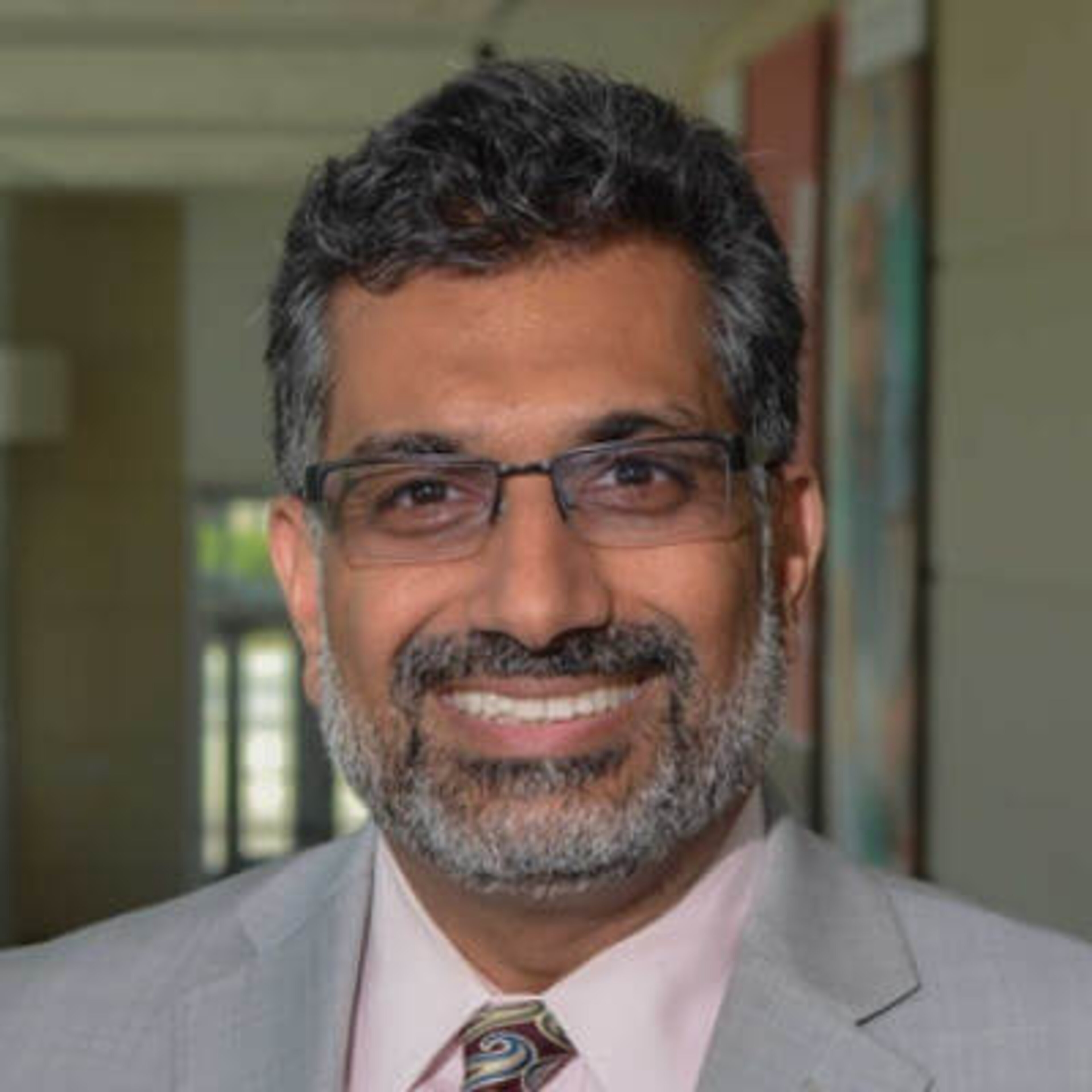 Portrait of Dr Khan